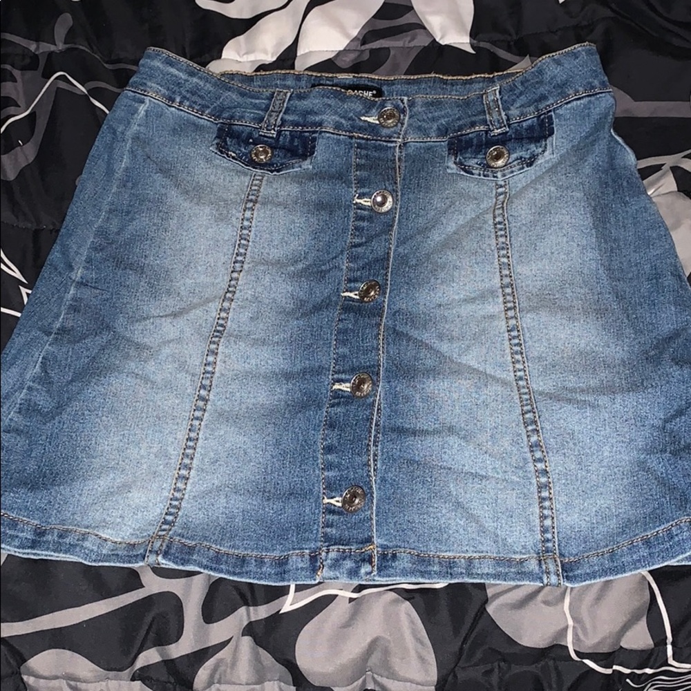 Blue jean skirt